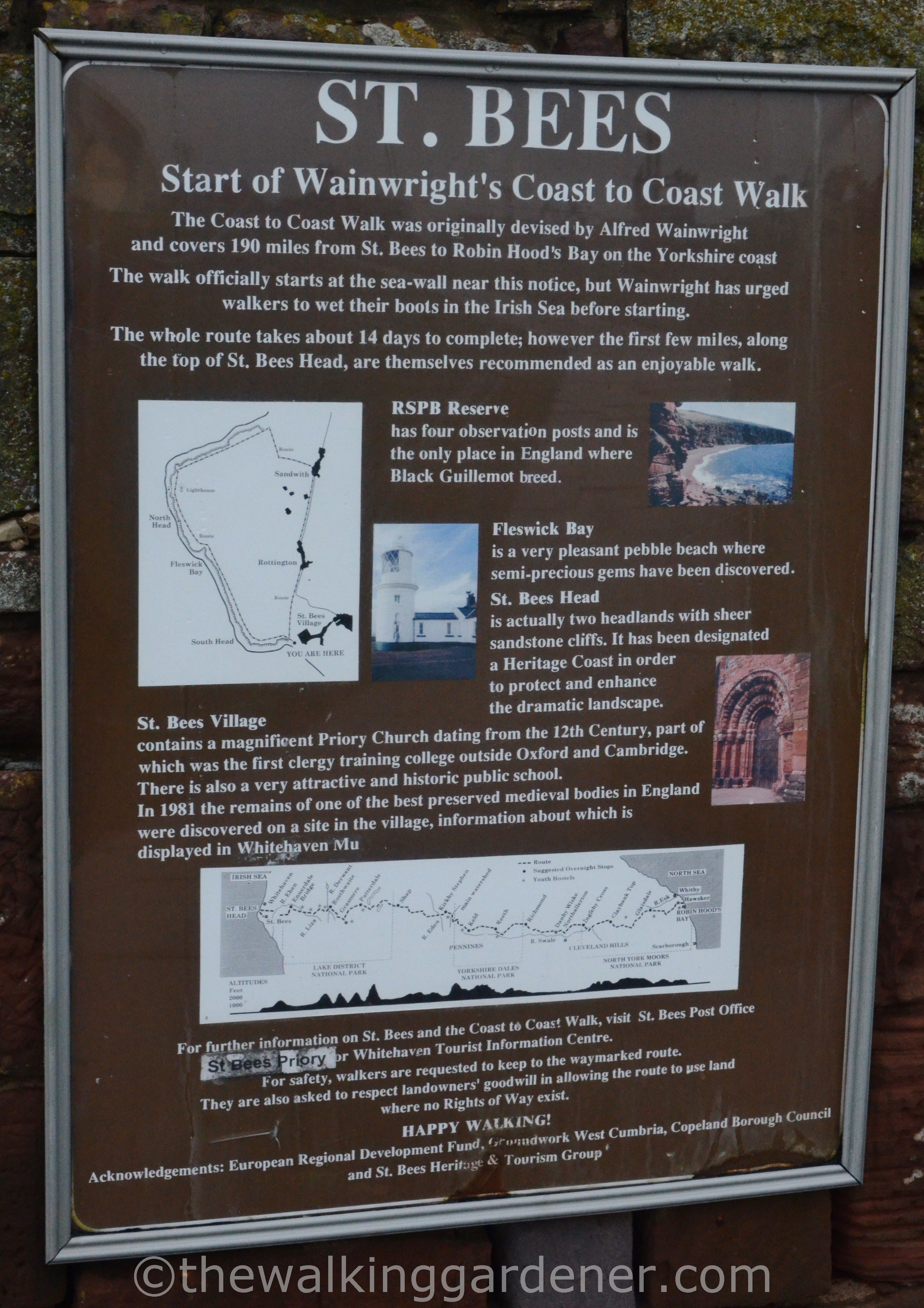 Coast to Coast Info Board