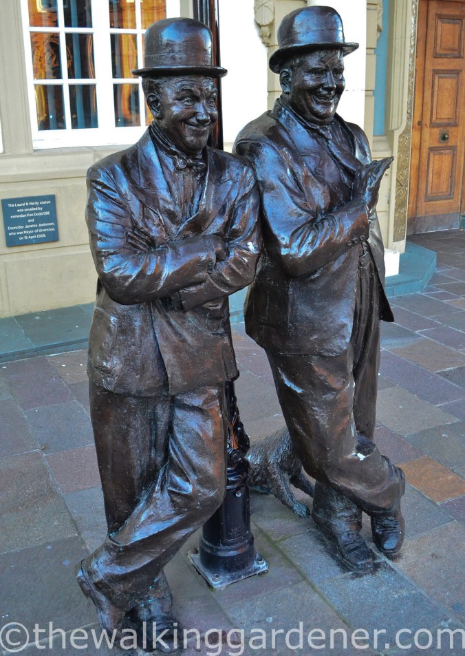 Laurel and Hardy Statue Ulverston